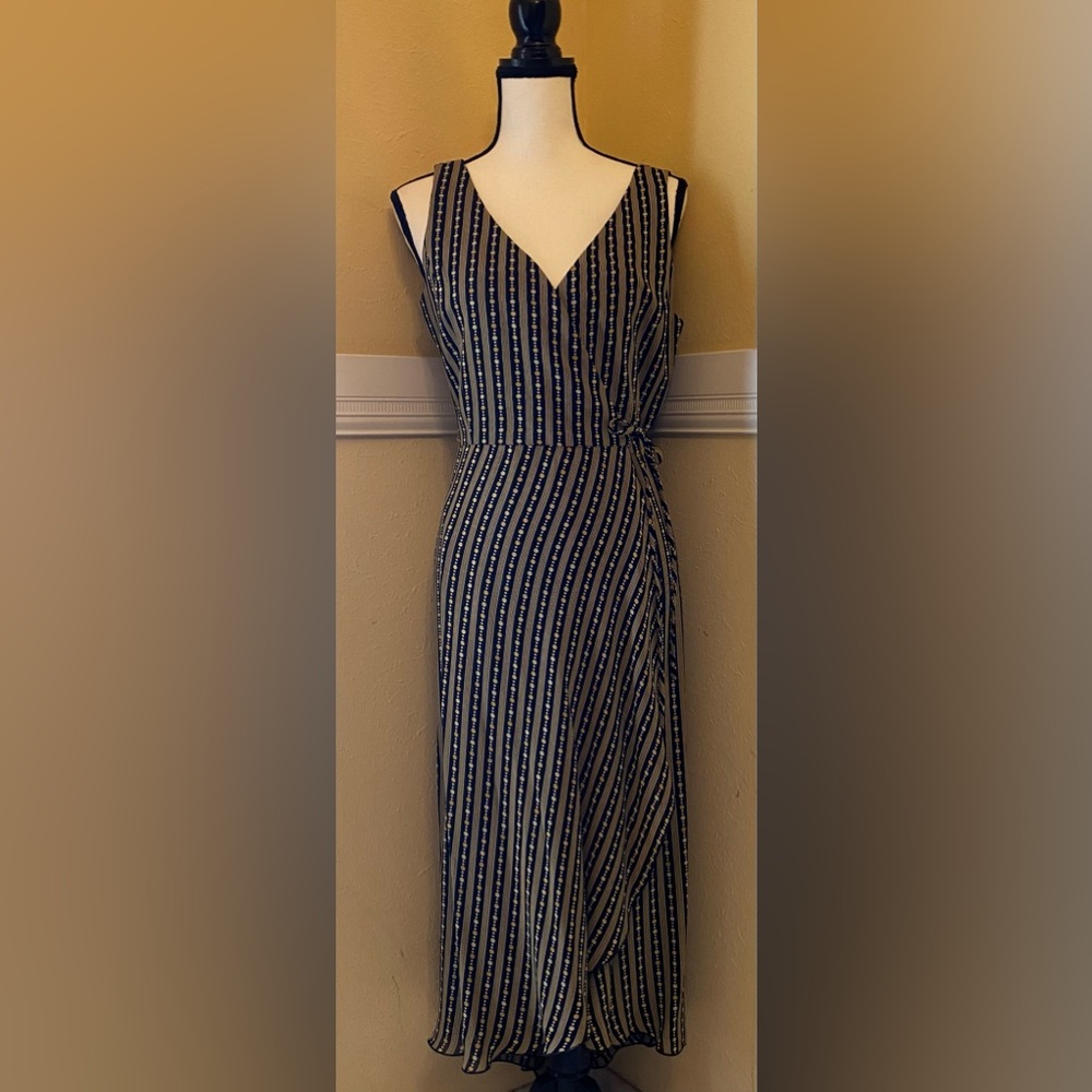 Mario Balthazar Wrap Dress; Size 8; Perfect Condition.
